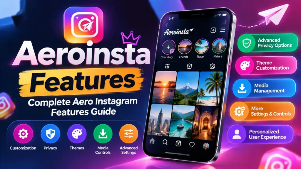 Aeroinsta Features